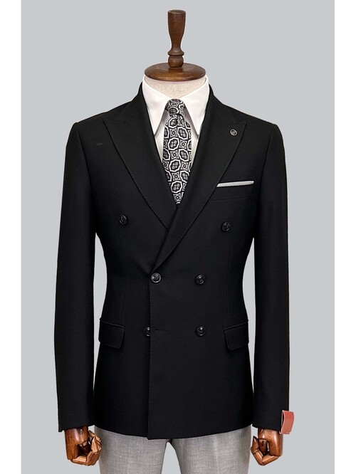 SUIT SARTORIA BLACK SUIT 2326
