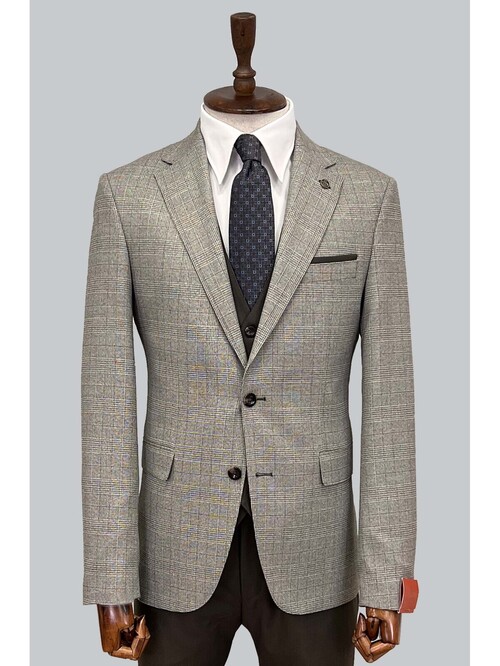 SUIT SARTORIA LIGHT BROWN SUIT 2343