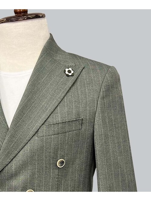 SUIT SARTORIA YEŞİL KETEN KRUVAZE CEKET 4341
