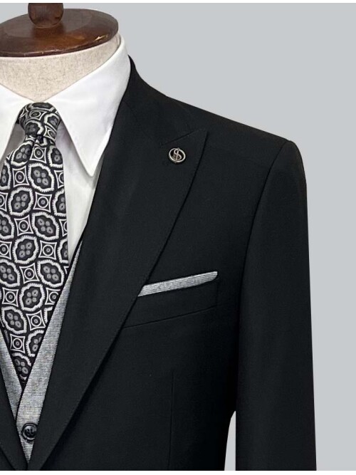 SUIT SARTORIA SİYAH TAKIM ELBİSE 2427