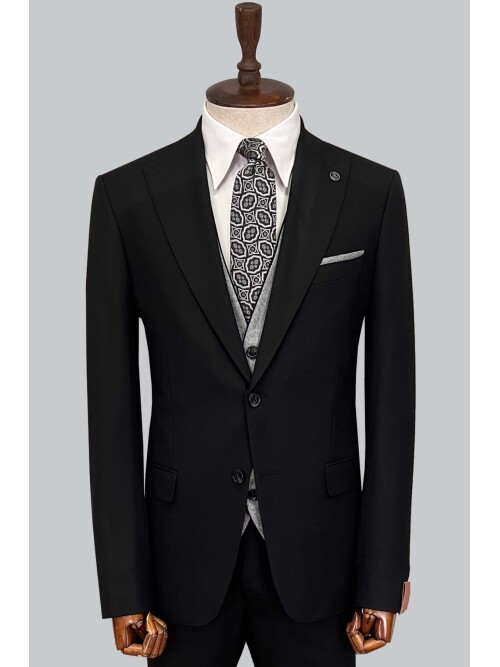 SUIT SARTORIA SİYAH TAKIM ELBİSE 2427