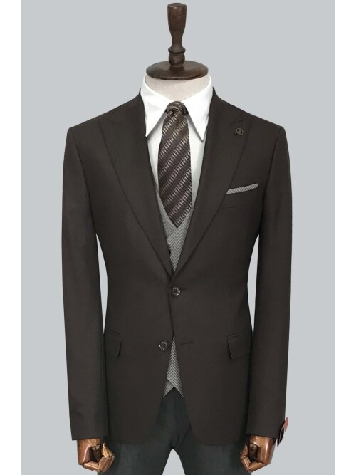 SUIT SARTORIA KAHVERENGİ TAKIM ELBİSE 2449