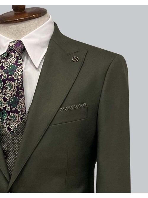 SUIT SARTORIA HAKİ TAKIM ELBİSE 2449