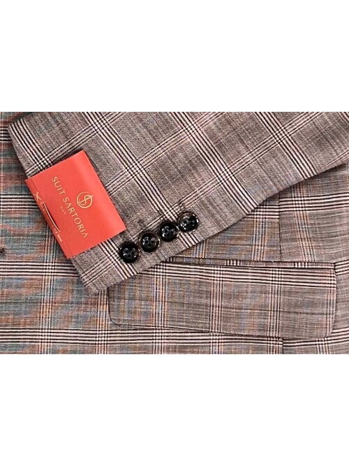 SUIT SARTORIA YÜN EKOSE TAKIM ELBİSE 2375