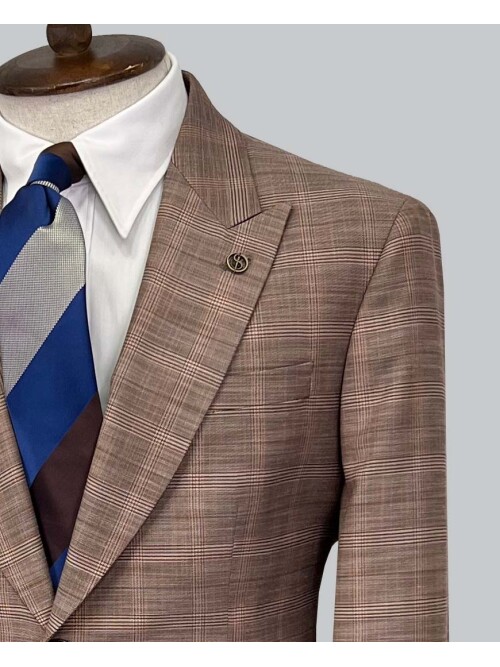 SUIT SARTORIA YÜN EKOSE TAKIM ELBİSE 2375