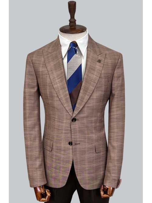 SUIT SARTORIA YÜN EKOSE TAKIM ELBİSE 2375