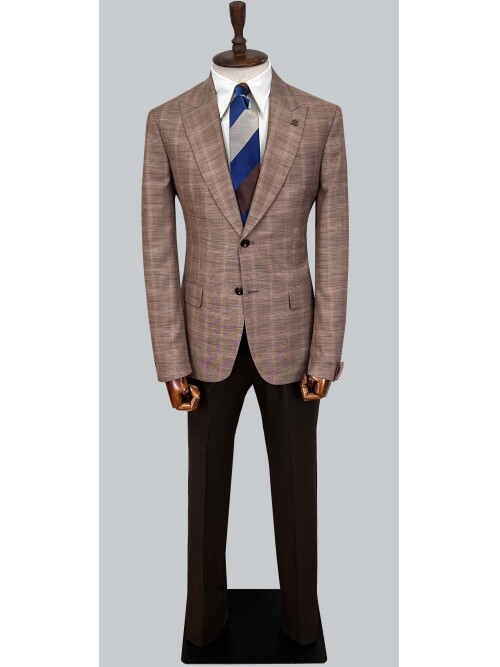 SUIT SARTORIA YÜN EKOSE TAKIM ELBİSE 2375