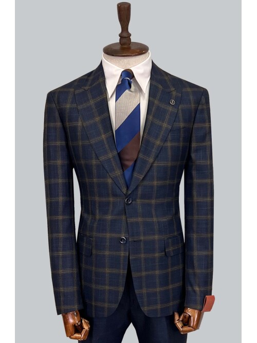 SUIT SARTORIA WOOL NAVY BLUE SUIT 2375