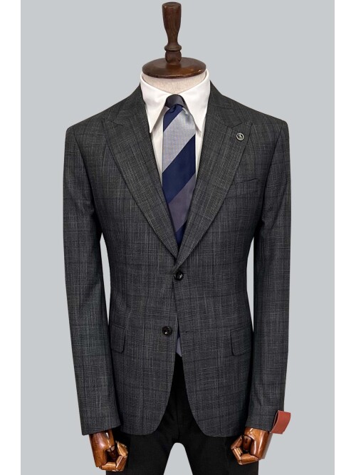 SUIT SARTORIA WOOL ANTHRACITE SUIT 2375