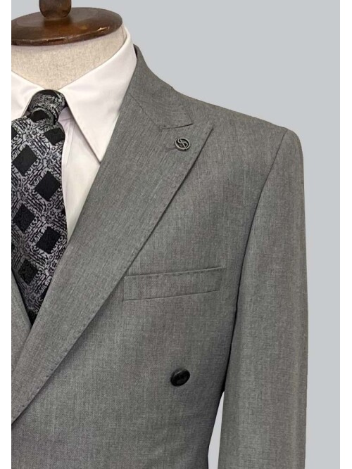 SUIT SARTORIA GRİ KRUVAZE TAKIM ELBİSE 2468