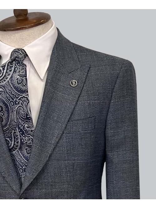 SUIT SARTORIA WOOL BLUE SUIT 2375