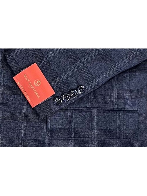 SUIT SARTORIA YÜN LACİVERT TAKIM ELBİSE 2375