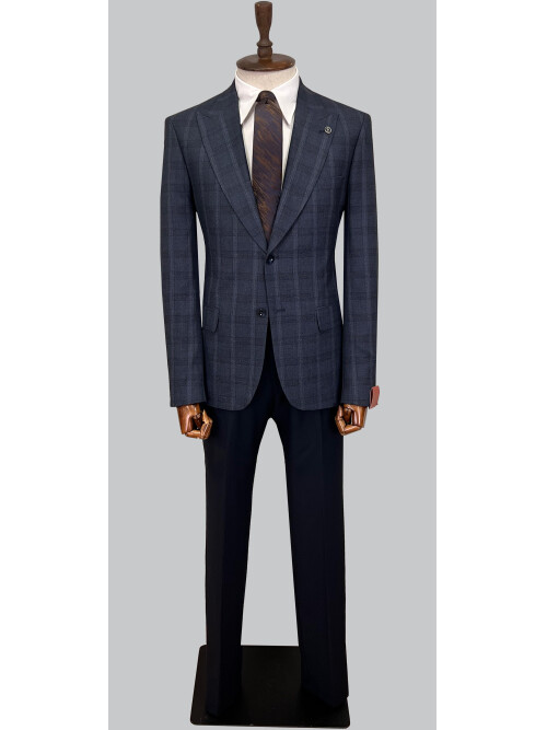 SUIT SARTORIA YÜN LACİVERT TAKIM ELBİSE 2375