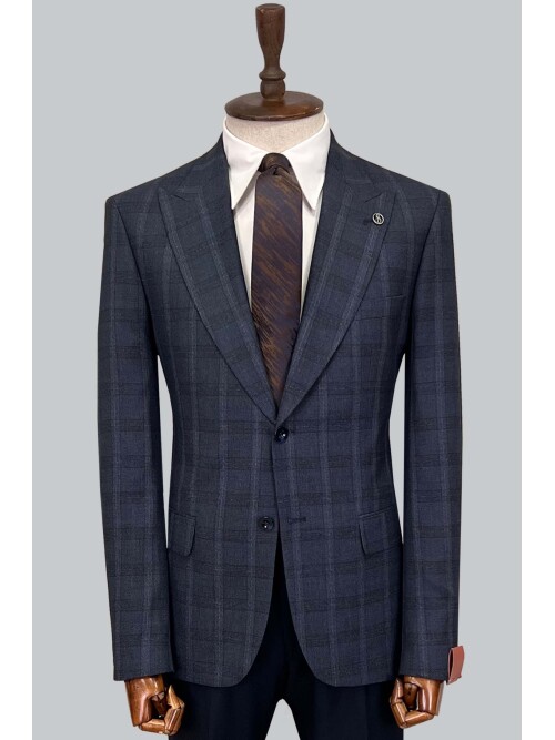 SUIT SARTORIA YÜN LACİVERT TAKIM ELBİSE 2375