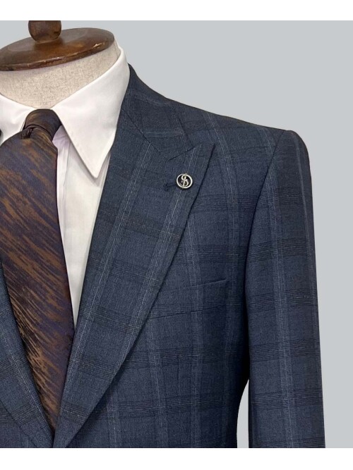 SUIT SARTORIA YÜN LACİVERT TAKIM ELBİSE 2375