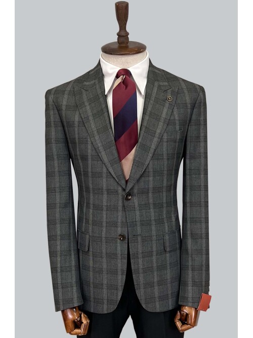 SUIT SARTORIA YÜN KOYU GRİ TAKIM ELBİSE 2375