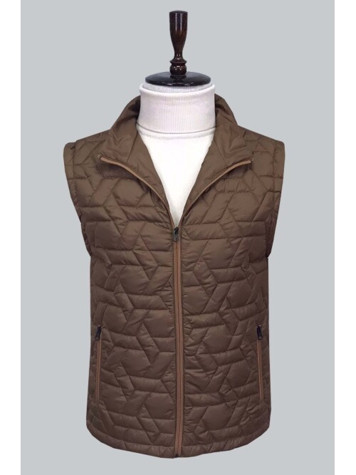 BROWN VEST 8091