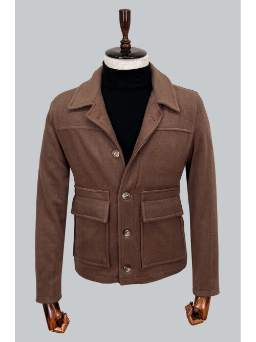 SUIT SARTORIA BROWN COAT 8102