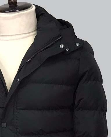 SİYAH KAPİŞONLU MONT 8092