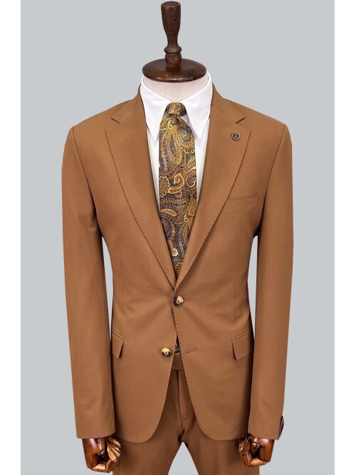 SUIT SARTORIA LIGHT BROWN SUIT 2595