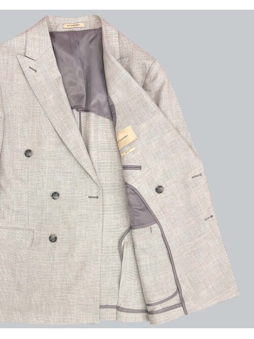 SUIT SARTORIA AÇIK GRİ KETEN TAKIM ELBİSE 2617