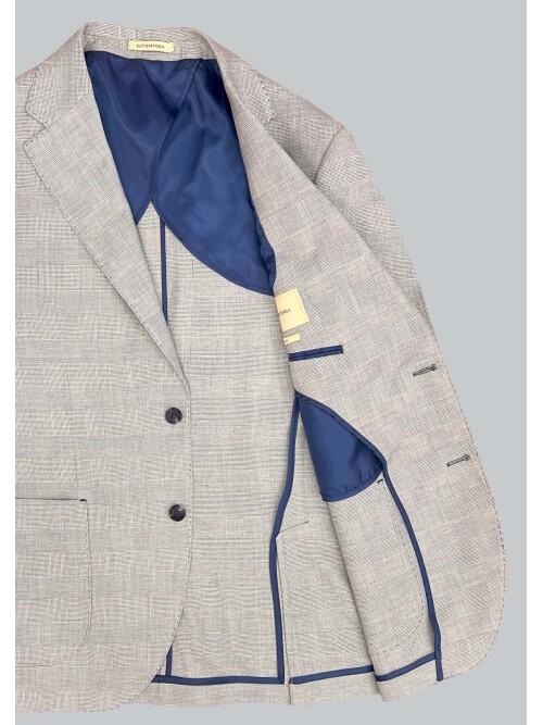 SUIT SARTORIA BLUE LINEN SUIT 2616