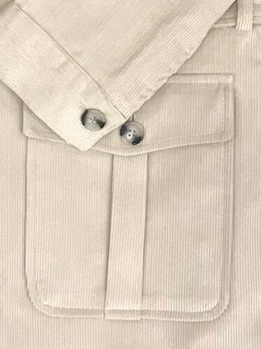 SUIT SARTORIA BEJ KADİFE KABAN 8126