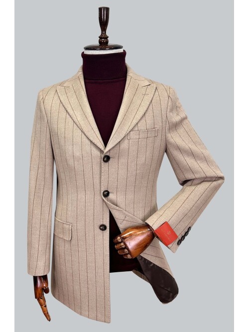 SUIT SARTORIA BEJ KABAN 8128