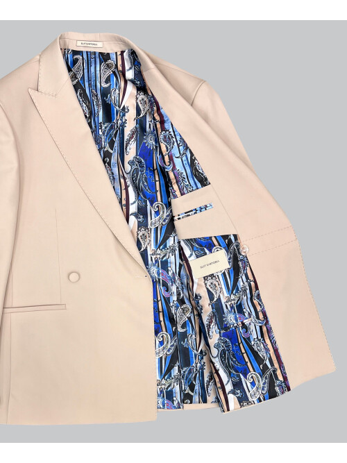 SUIT SARTORIA BEJ KRUVAZE TAKIM ELBİSE 2773