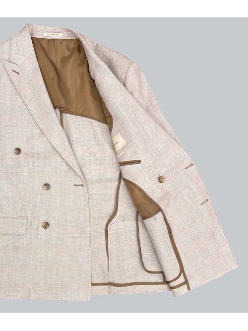 SUIT SARTORIA BEIGE LINEN SUIT 2617