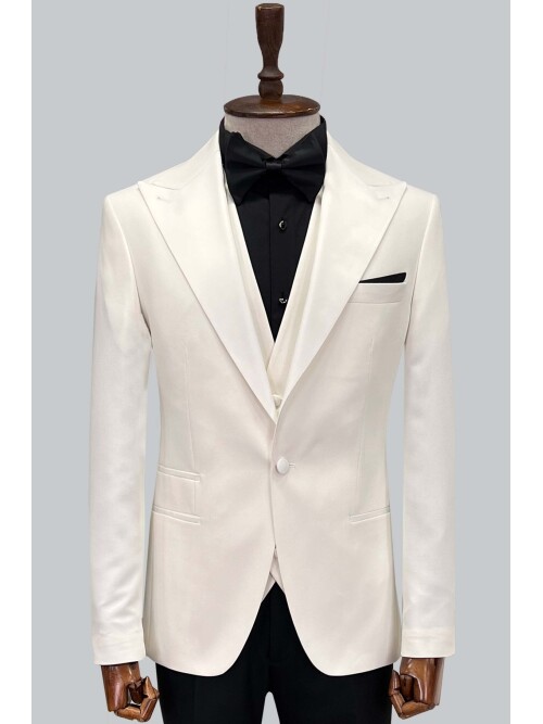 SUIT SARTORIA WHITE TUXEDO 5614