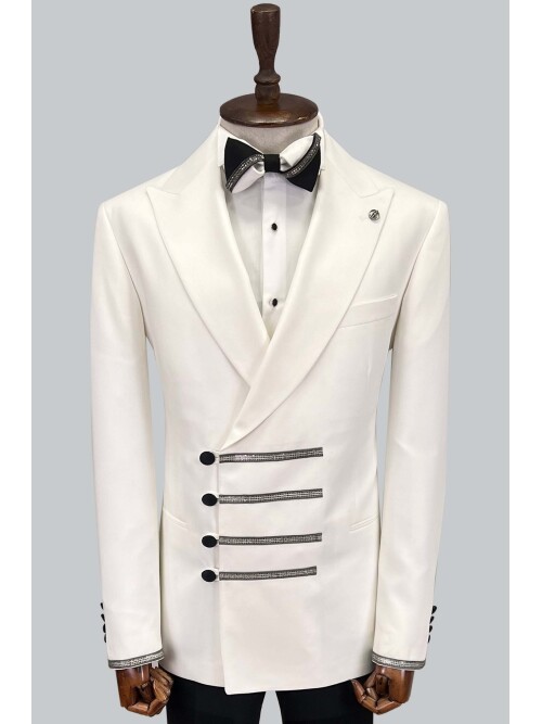 SUIT SARTORIA WHITE TUXEDO 5621