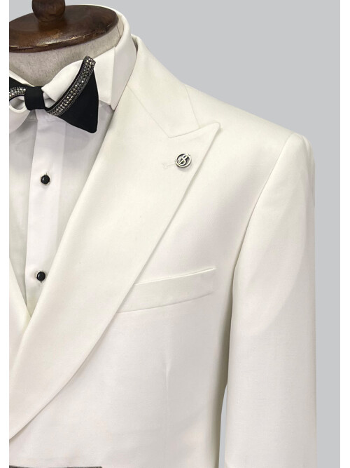 SUIT SARTORIA WHITE TUXEDO 5621