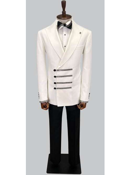 SUIT SARTORIA WHITE TUXEDO 5621