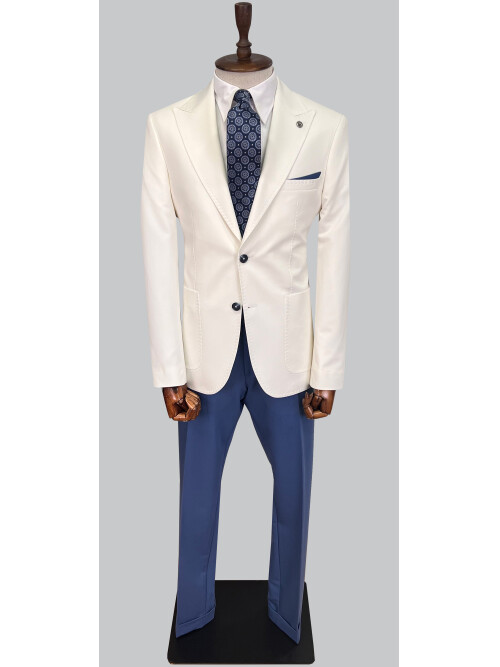SUIT SARTORIA WHITE SUIT 2612