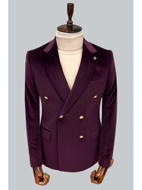 SUIT SARTORIA MOR KADİFE CEKET 4367