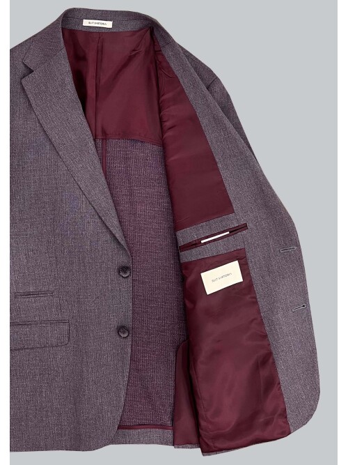 SUIT SARTORIA CLARET RED SUIT 2428