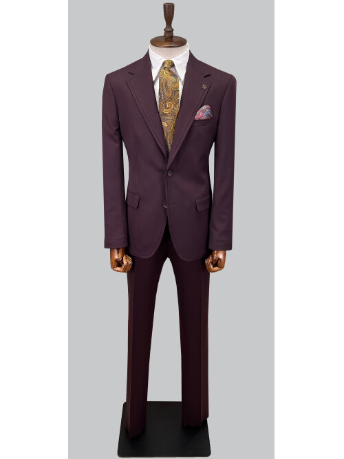 SUIT SARTORIA BORDO TAKIM ELBİSE 2596