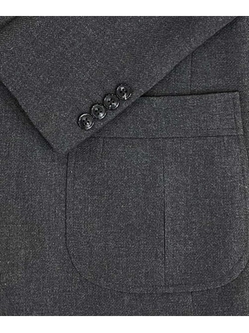 SUIT SARTORIA DARK GREY WOOL JACKET 4408