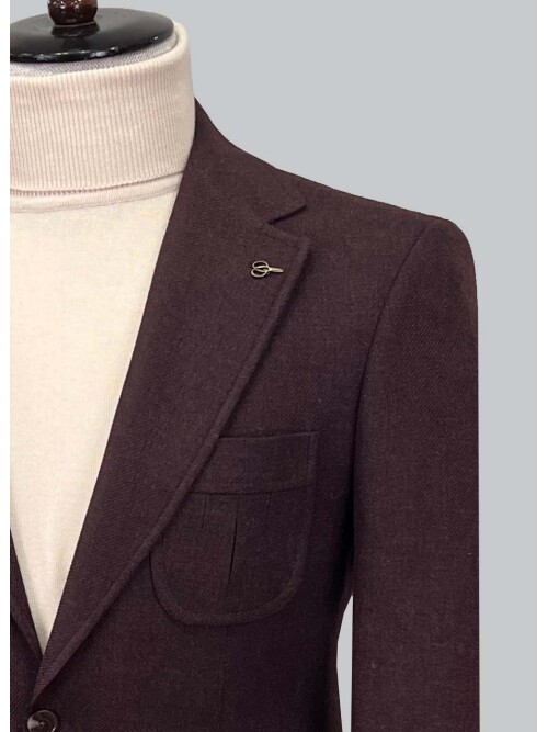 SUIT SARTORIA CLARET RED JACKET 4408