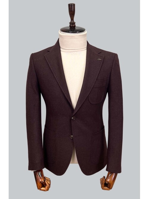 SUIT SARTORIA CLARET RED JACKET 4408