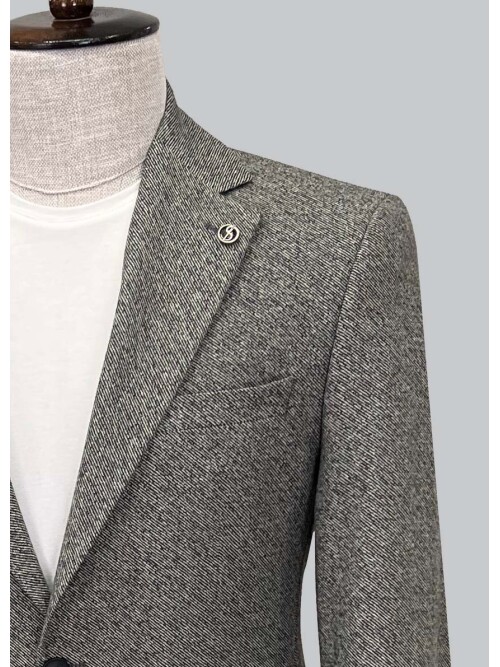 SUIT SARTORIA BLACK JACKET 4516