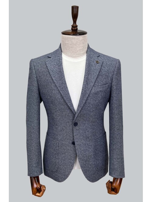 SUIT SARTORIA NAVY BLUE JACKET 4516