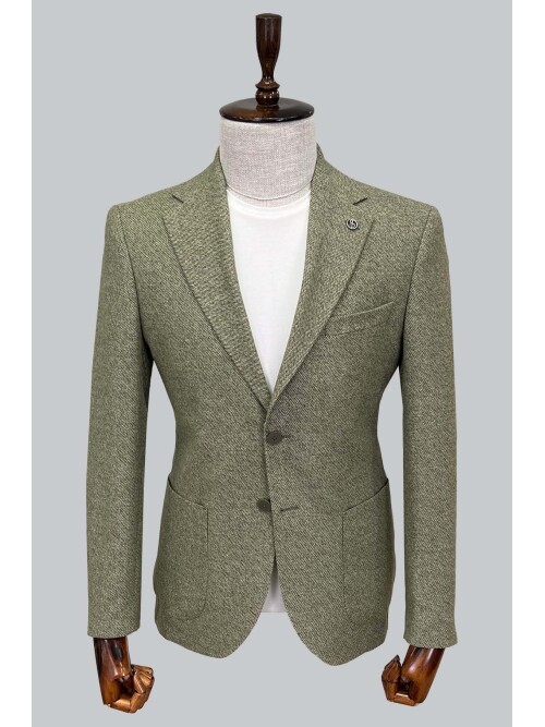 SUIT SARTORIA GREEN JACKET 4516