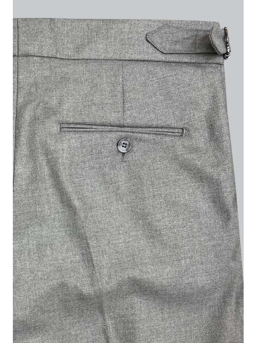 SUIT SARTORIA ÇİFT PİLE GRİ PANTOLON 1121