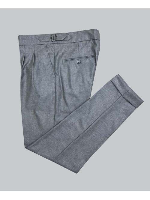 SUIT SARTORIA ÇİFT PİLE GRİ PANTOLON 1121