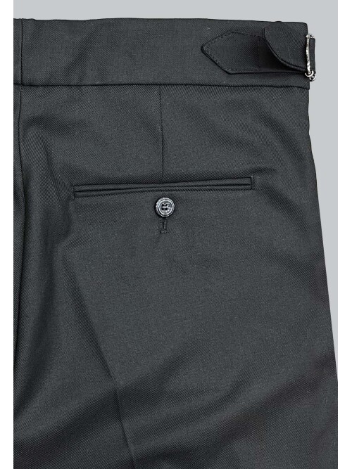 SUIT SARTORIA ÇİFT PİLE SİYAH PANTOLON 1121