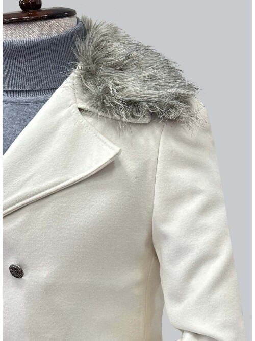 SUIT SARTORIA ÇIKMA YAKA BEYAZ KABAN 8090