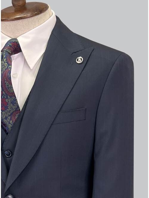 SUIT SARTORIA ÇİZGİLİ LACİVERT TAKIM ELBİSE 2760