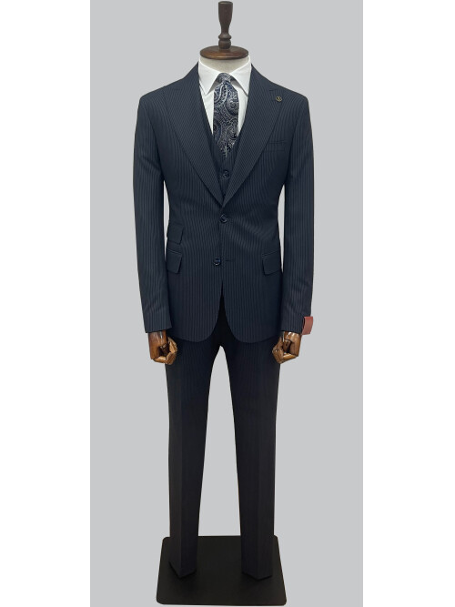 SUIT SARTORIA NAVY BLUE SUIT 2501